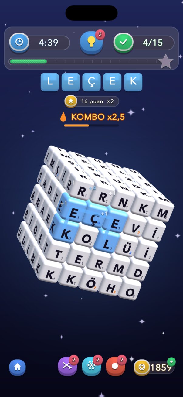 Harf Küpü screenshot